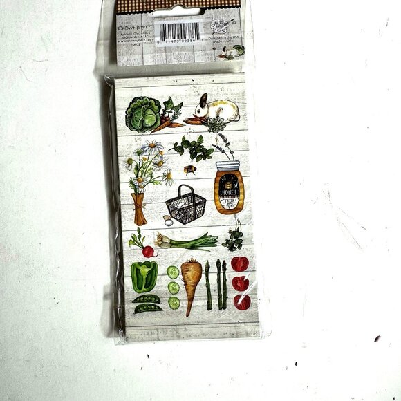 CrownJewlZ  Pocket Notepad Farmers Market FM-01 - Picture 8 of 8